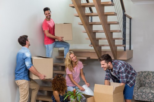 Professional packing services for a Battersea home move