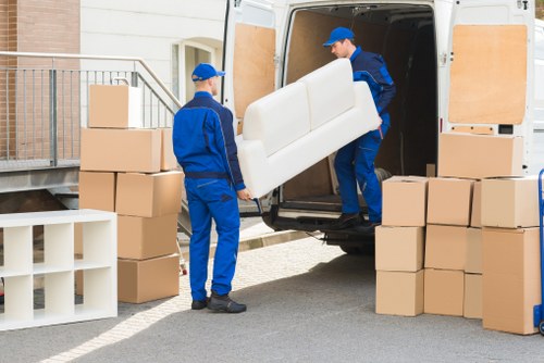 Packing and moving boxes for Battersea removals