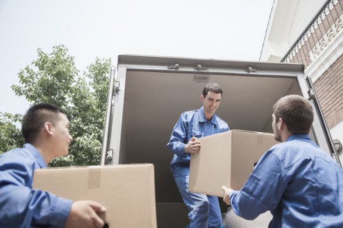 Local removals team assisting a student relocation in Battersea