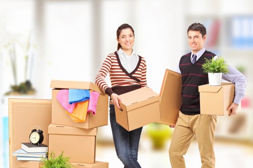 Visual showing website cookie categories for Battersea Removals