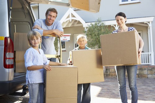 Battersea Removals team promoting a safe and organised moving process
